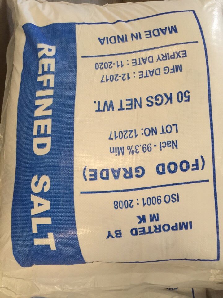Pure Indian NaCL salt 99.5% || FOOD ADDITIVES