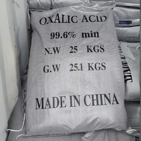 Oxalic Acid (C₂H₂O₄) 99.6% Trung Quốc – Hóa chất tẩy rửa mạnh cho công nghiệp