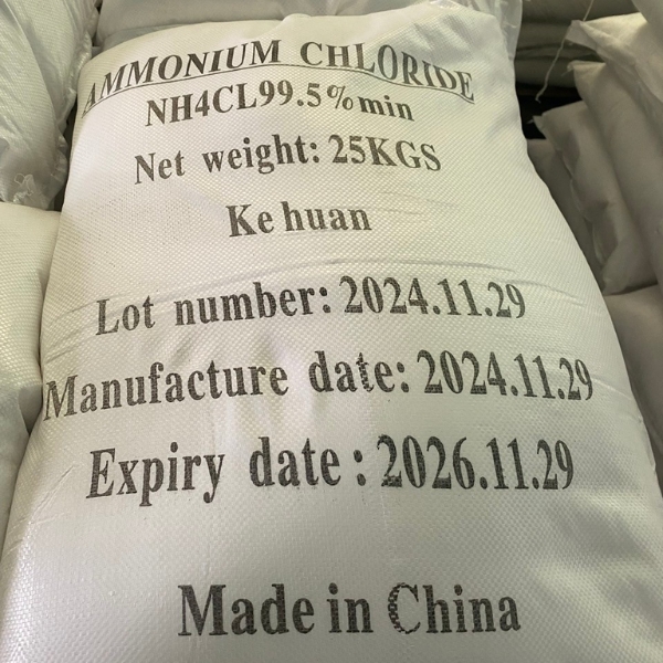 Ammonium Chloride NH4Cl 99.5% – Hóa chất đa dụng trong công nghiệp và nông nghiệp