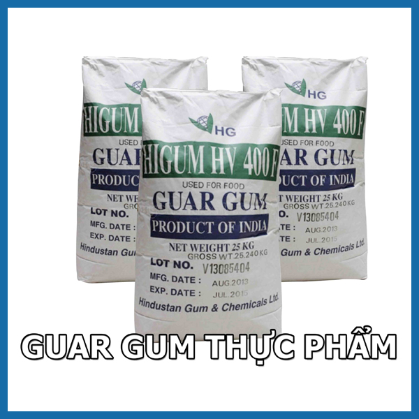 Guar Gum E412 | Phụ Gia Làm Dày & Ổn Định Thực Phẩm