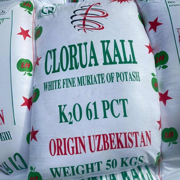 Clorua Kali (KCl) – Phân Bón Kali 61% K₂O Xuất Xứ Uzbekistan