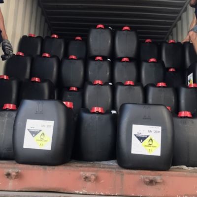 Acid Nitric HNO₃ Hàn Quốc – Hóa chất oxy hóa mạnh, ứng dụng đa dạng trong sản xuất và xử lý công nghiệp