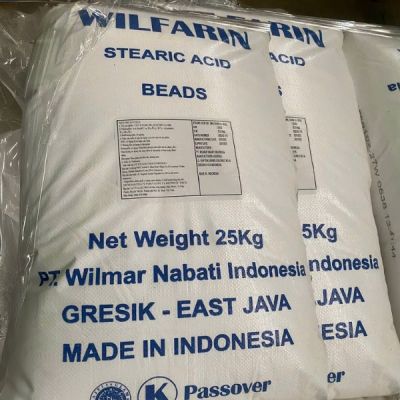 Stearic Acid (C17H35COOH) – Hạt Trắng WILFARIN | PT. Wilmar Nabati Indonesia