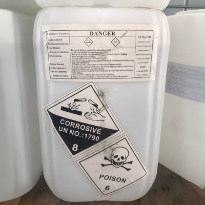 Axit Hydrofluoric (HF) Trung Quốc – Hóa chất dùng trong công nghiệp xử lý khắc kính và chế tạo linh kiện