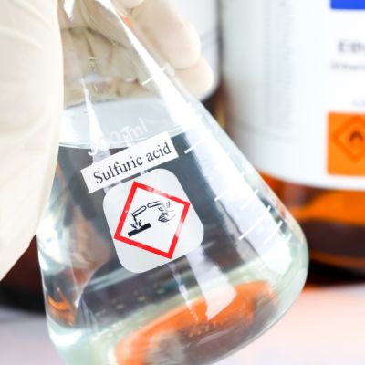 Sulfuric Acid – Axit Sunfuric Việt Nam 98% Can 38kg – Hóa chất công nghiệp thiết yếu