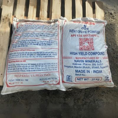 Bột Bentonite – Bentonite API 13A Section 11 Ấn Độ | Chất lượng cao, hiệu suất vượt trội