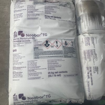BORAX NEOBOR TG – BORAX PENTAHYDRATE MỸ – DẠNG HẠT KỸ THUẬT 25KG