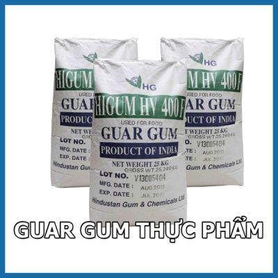 Guar Gum E412 | Phụ Gia Làm Dày & Ổn Định Thực Phẩm