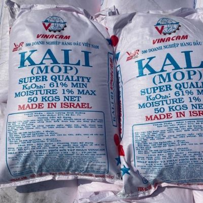 Kali (MOP) – Phân Bón Chuyên Dụng, Hàm Lượng K₂O 61%, Nhập Khẩu Israel
