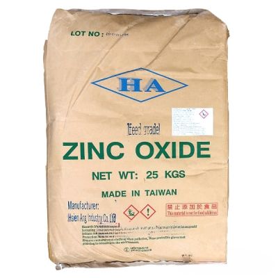 Kẽm Oxide (Zinc Oxide) - ZnO Bao 25kg – Feed Grade Đài Loan