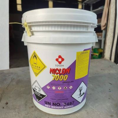 NICLON 7000 – CALCIUM HYPOCHLORITE 70% GRANULAR GIẢI PHÁP KHỬ TRÙNG CHUẨN NHẬT CHO NGUỒN NƯỚC