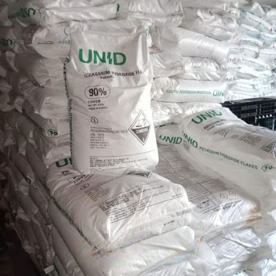 Potassium Hydroxide Flakes 90% – KOH Vảy - Kali Hydroxit