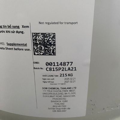 Propylene Glycol USP/EP – DOW Chemical | PG Dược – Thùng Phuy 215kg
