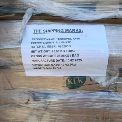 Sodium Lauryl Sulfate (SLS) Tensopol Malaysia – Hoạt chất tạo bọt hiệu quả cao cho mỹ phẩm & tẩy rửa