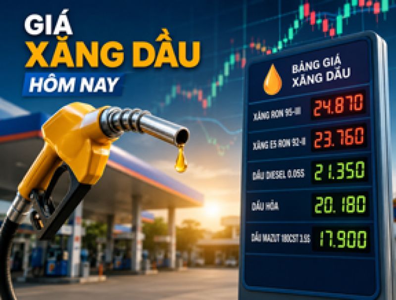 Gi&aacute; Xăng Dầu H&ocirc;m Nay Mới Nhất: Cập Nhật Biến Động V&agrave; Dự B&aacute;o Thị Trường