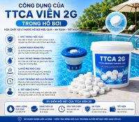C&ocirc;ng Dụng Của TTCA Vi&ecirc;n 2g Trong Hồ Bơi