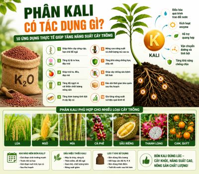Ph&acirc;n Kali C&oacute; T&aacute;c Dụng G&igrave;? 10 Ứng Dụng Thực Tế