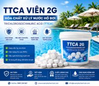 TTCA Vi&ecirc;n 2g &ndash; H&oacute;a Chất Xử L&yacute; Nước Hồ Bơi