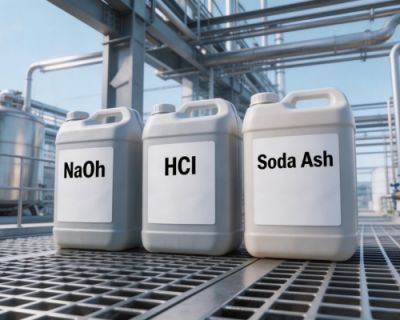 H&oacute;a chất điều chỉnh pH: NaOH &ndash; HCl &ndash; Soda Ash trong xử l&yacute; nước v&agrave; sản xuất c&ocirc;ng nghiệp