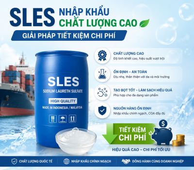 SLES NHẬP KHẨU CHẤT LƯỢNG CAO - GIẢI PH&Aacute;P TIẾT KIỆM CHI PH&Iacute;
