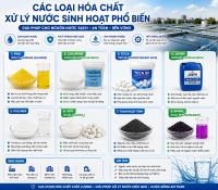 C&aacute;c Loại H&oacute;a Chất Xử L&yacute; Nước Sinh Hoạt Phổ Biến