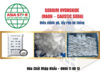 SODIUM HYDROXIDE (NaOH &ndash; CAUSTIC SODA): Ứng dụng điều chỉnh pH