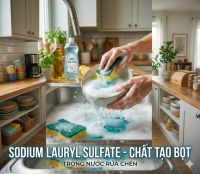 Sodium Lauryl Sulfate - Chất Tạo Bọt Trong Nước Rửa Ch&eacute;n