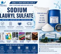 Sodium Lauryl Sulfate - C&ocirc;ng Ty Ng&ocirc;i Sao Ch&acirc;u &Aacute;
