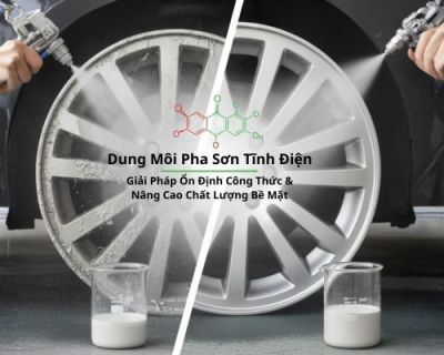 Dung M&ocirc;i Pha Sơn Tĩnh Điện &ndash; Giải Ph&aacute;p Ổn Định C&ocirc;ng Thức &amp; N&acirc;ng Cao Chất Lượng Bề Mặt