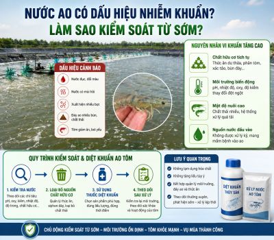 Nước Ao C&oacute; Dấu Hiệu Nhiễm Khuẩn? L&agrave;m Sao Kiểm So&aacute;t Từ Sớm?