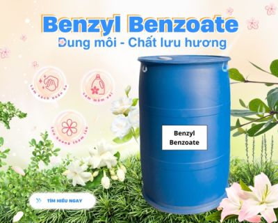 Chất lưu hương Benzyl Benzoate &ndash; Fixative Giữ M&ugrave;i Bền L&acirc;u Cho Hương Liệu