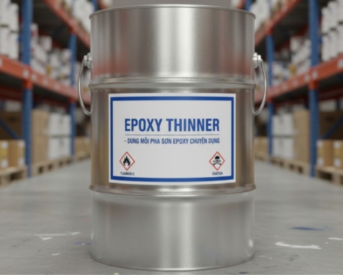 Epoxy Thinner &ndash; Dung M&ocirc;i Pha Sơn Epoxy Chuy&ecirc;n Dụng Cho C&ocirc;ng Nghiệp