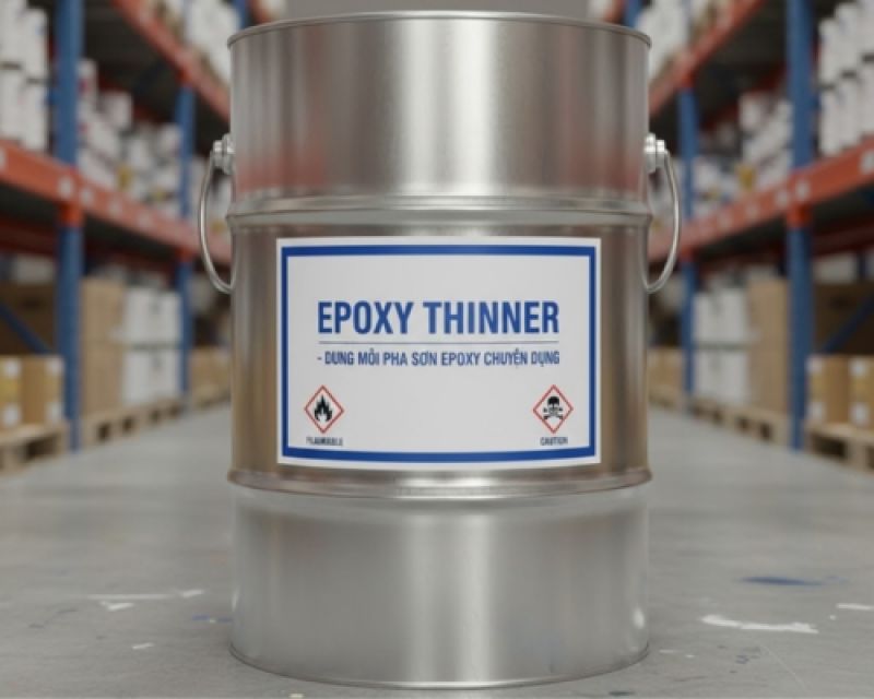 Epoxy Thinner &ndash; Dung M&ocirc;i Pha Sơn Epoxy Chuy&ecirc;n Dụng Cho C&ocirc;ng Nghiệp