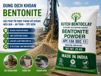 Dung Dịch Khoan Bentonite &ndash; Giải Ph&aacute;p Ổn Định Th&agrave;nh Hố Khoan Hiệu Quả Trong X&acirc;y Dựng