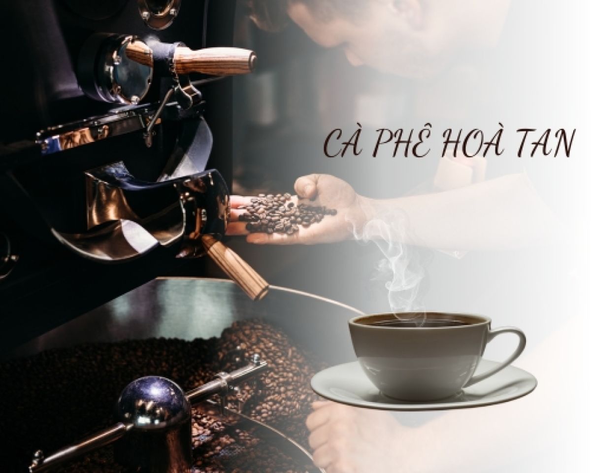 Quy tr&igrave;nh sản xuất c&agrave; ph&ecirc; ho&agrave; tan: C&aacute;c bước chế biến từ hạt đến ly c&agrave; ph&ecirc; thơm ngon