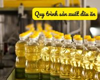 Quy tr&igrave;nh sản xuất dầu ăn: Từng bước tạo ra dầu ăn chất lượng tốt nhất