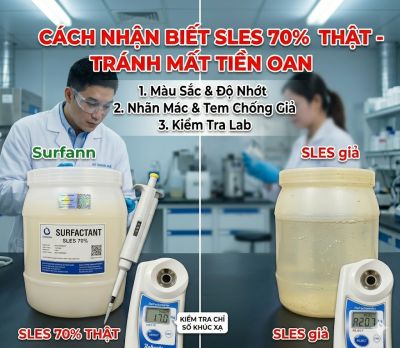C&aacute;ch Nhận Biết SLES 70% Thật - Giả, Tr&aacute;nh Mất Tiền Oan