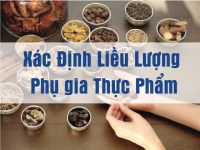 C&aacute;ch X&aacute;c Định Liều Lượng An To&agrave;n Của Phụ Gia Thực Phẩm Trong Chế Biến