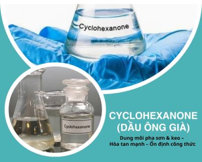 Cyclohexanone (Dầu &ocirc;ng gi&agrave;) &ndash; Dung m&ocirc;i pha sơn, keo