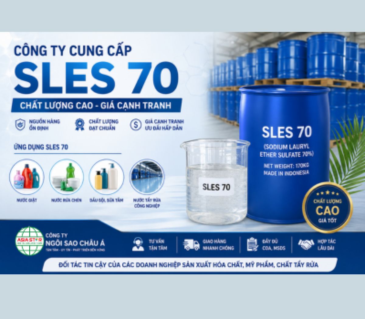 C&Ocirc;NG TY CUNG CẤP SLES 70 CHẤT LƯỢNG CAO - GI&Aacute; CẠNH TRANH