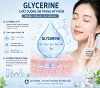 Glycerine: Nguy&ecirc;n Liệu Dưỡng Ẩm H&agrave;ng Đầu Hiện Nay