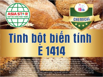 Tinh bột biến tính E1414 là gì? Công dụng và ứng dụng trong thực phẩm