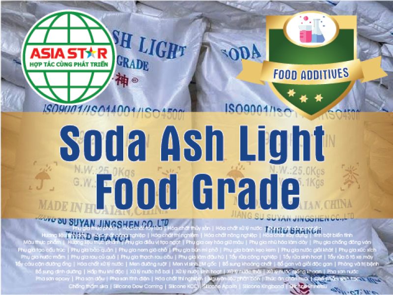 Soda Ash Light &ndash; Food Grade l&agrave; g&igrave;? C&ocirc;ng dụng v&agrave; nơi mua uy t&iacute;n